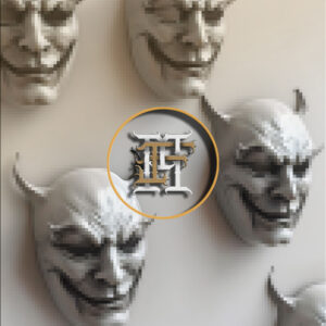 Asian Mask White PK-1 photo 02